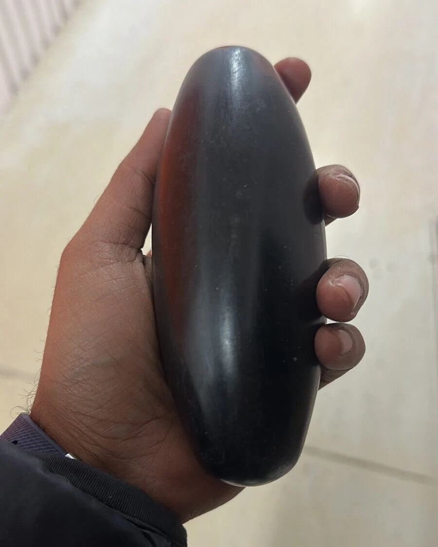5.5 inches Shiva Lingam - Black