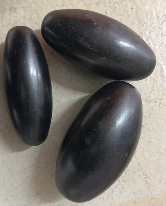 5.5 inches Shiva Lingam - Black