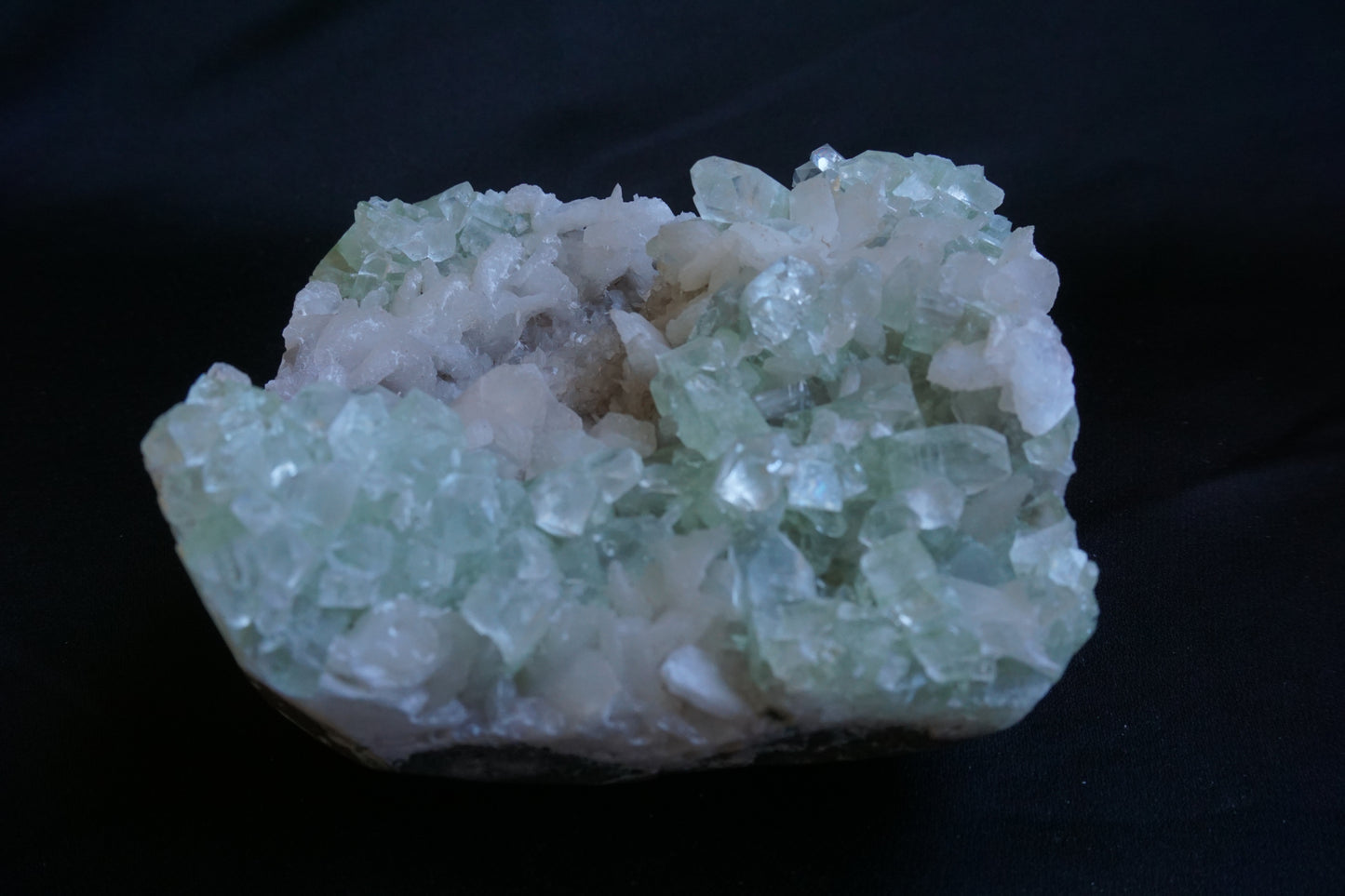 ES-ZM10058 - Green Apophyllite with Stilbite