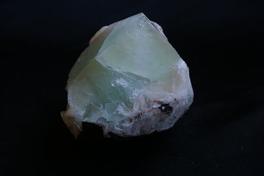 ES-ZM10066 - Big Green Apophyllite on Stilbite