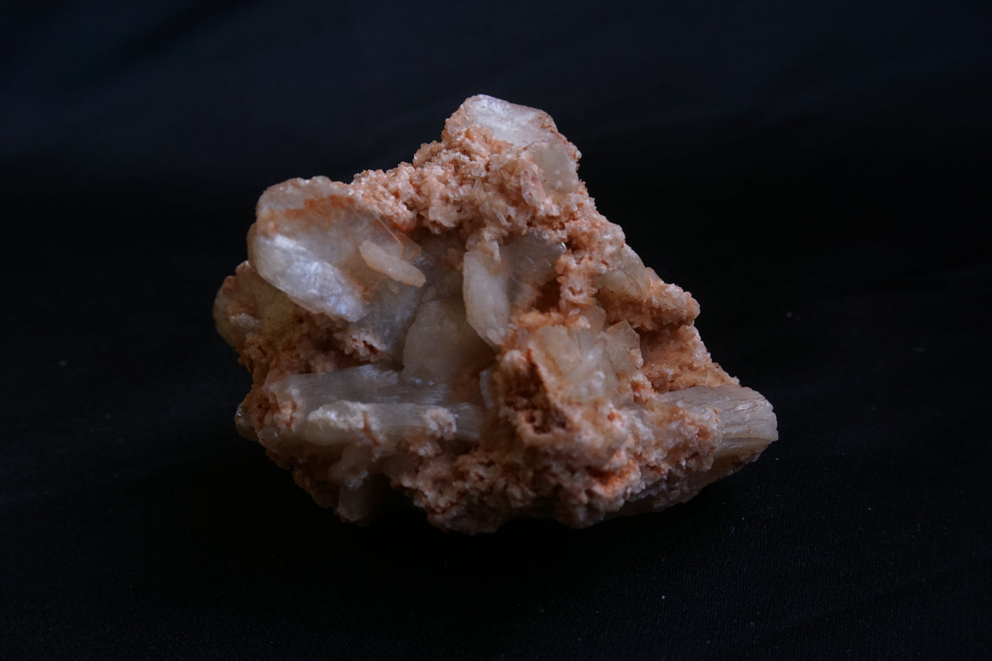 ES-ZM10068 - Peach Stilbite with Chalcedony
