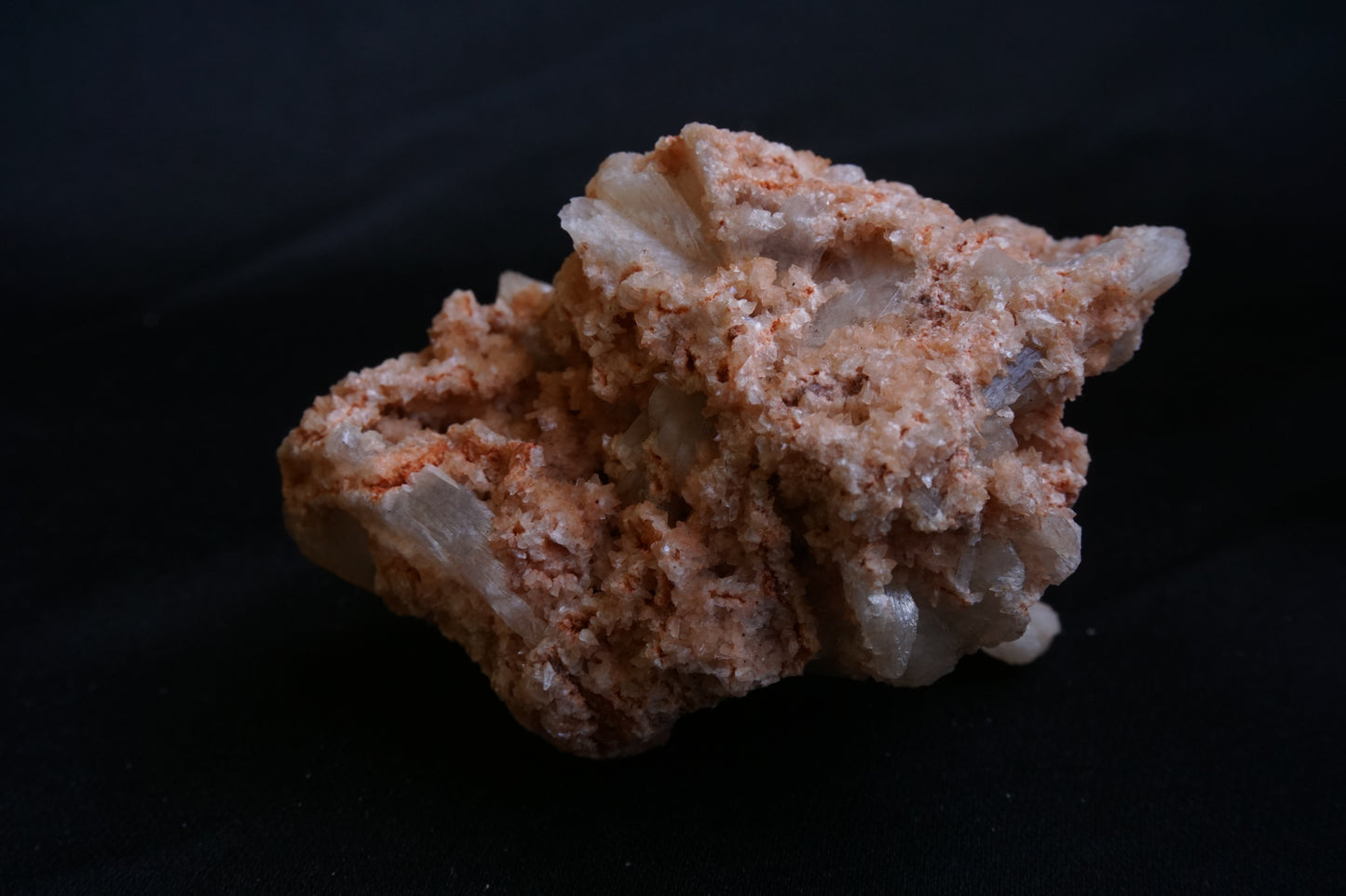 ES-ZM10068 - Peach Stilbite with Chalcedony