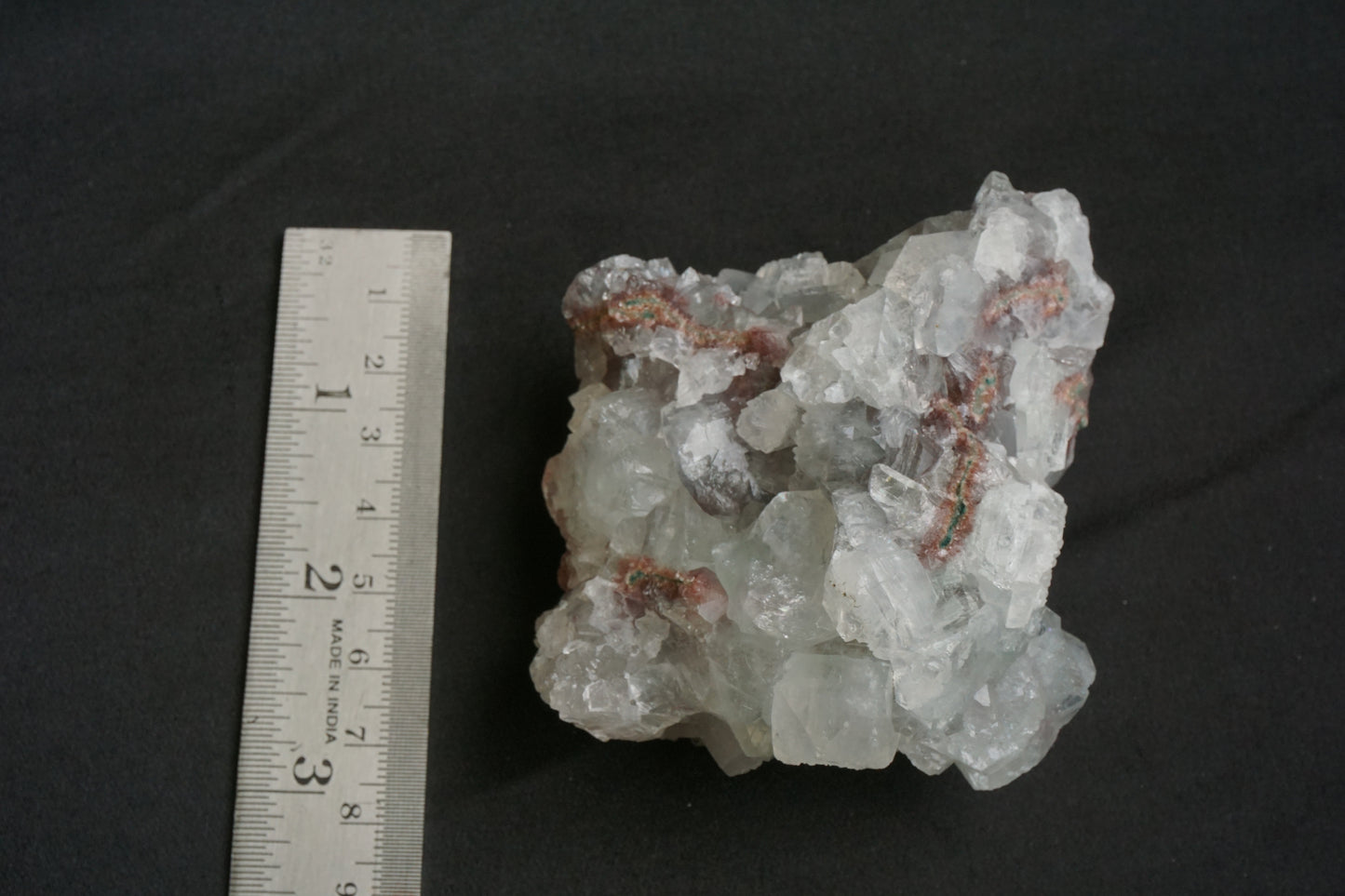 ES-ZM10074 - Apophyllite on Chalcedony