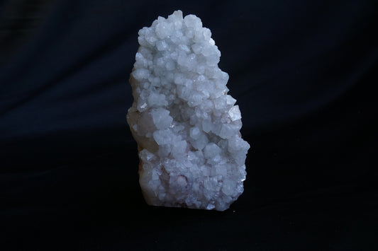 ES-ZM10080 - Shiny Apophyllite with tiny Stilbite specimens