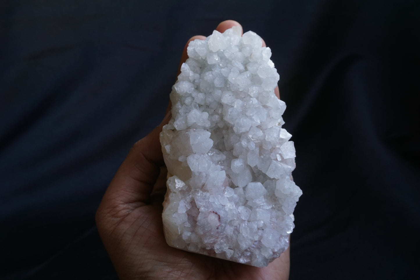 ES-ZM10080 - Shiny Apophyllite with tiny Stilbite specimens