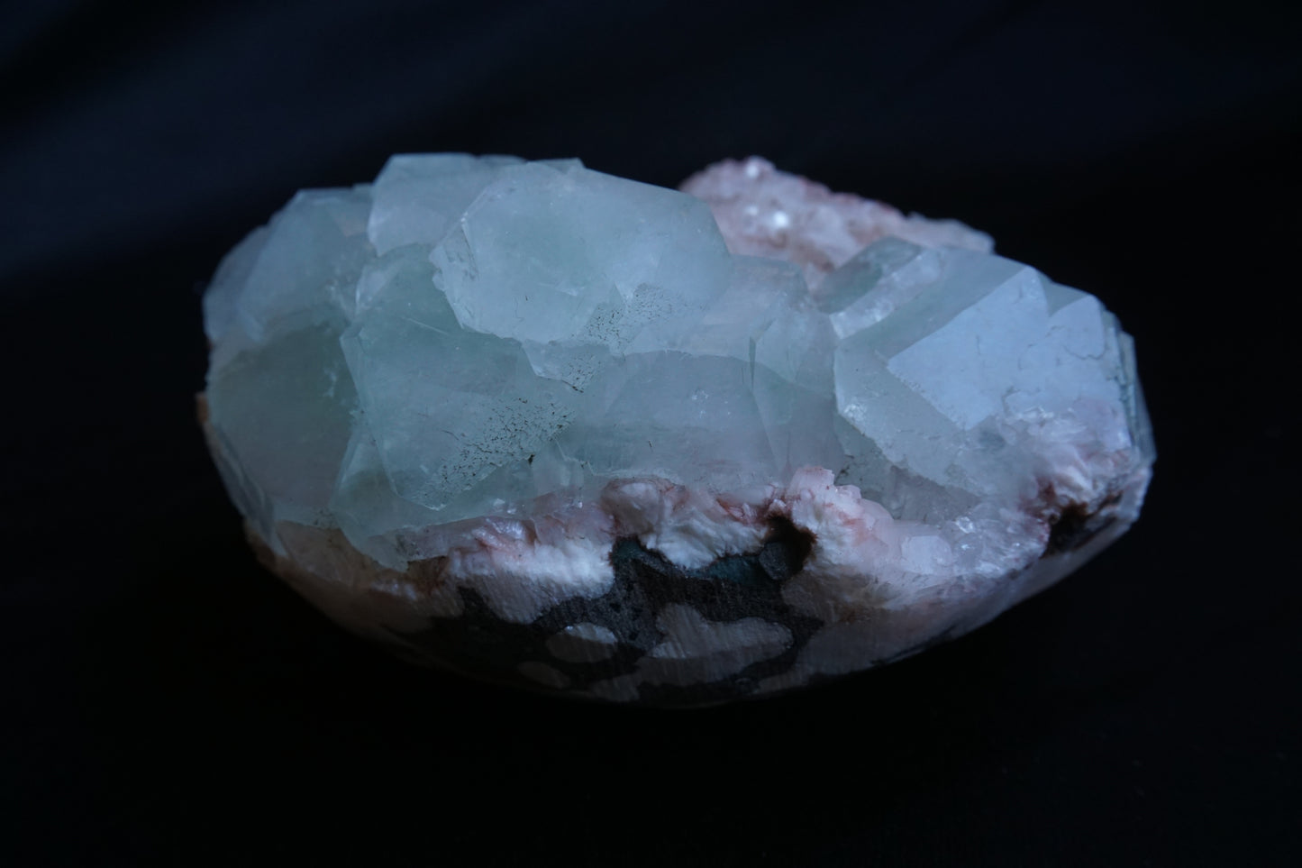 ES-ZM10087 - Green Apophyllite with Heulandite
