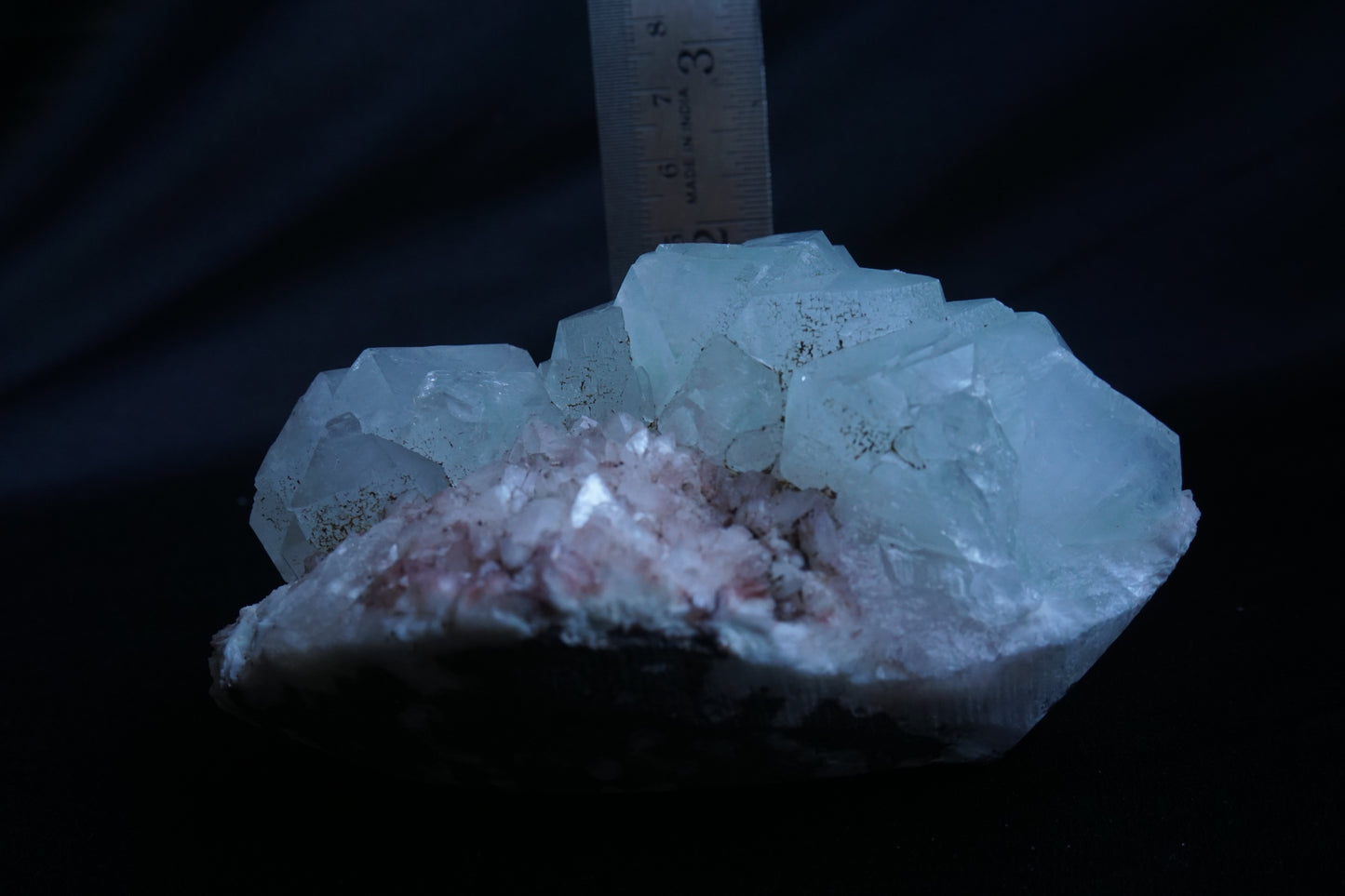 ES-ZM10087 - Green Apophyllite with Heulandite