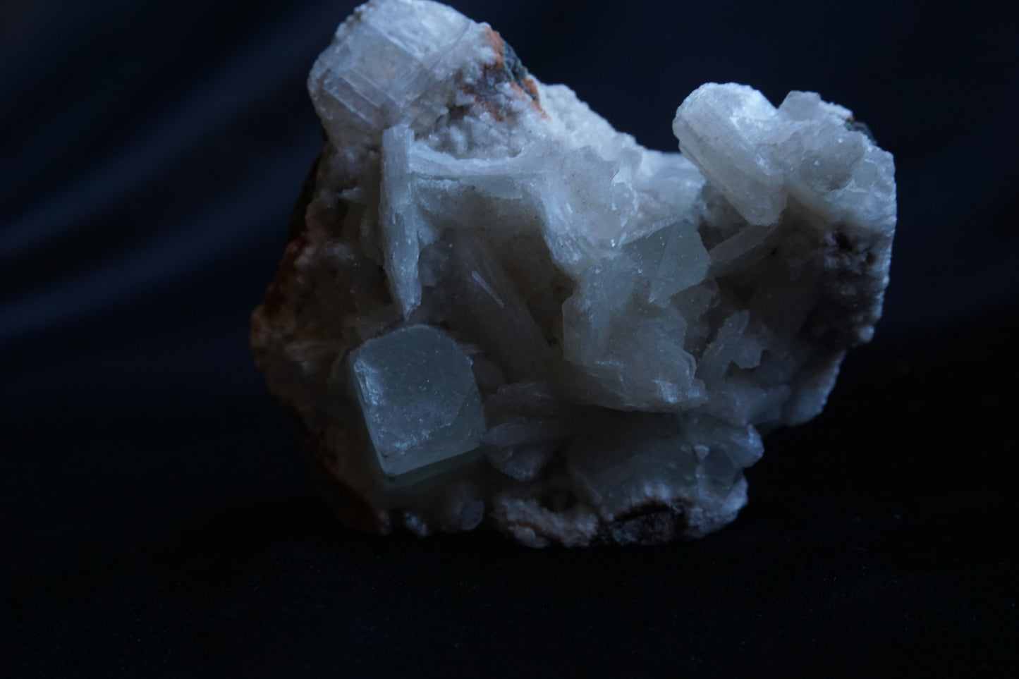 ES-ZM10093 - Green Apophyllite with Stilbite
