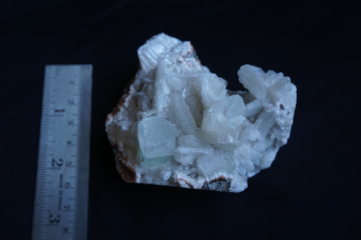 ES-ZM10093 - Green Apophyllite with Stilbite
