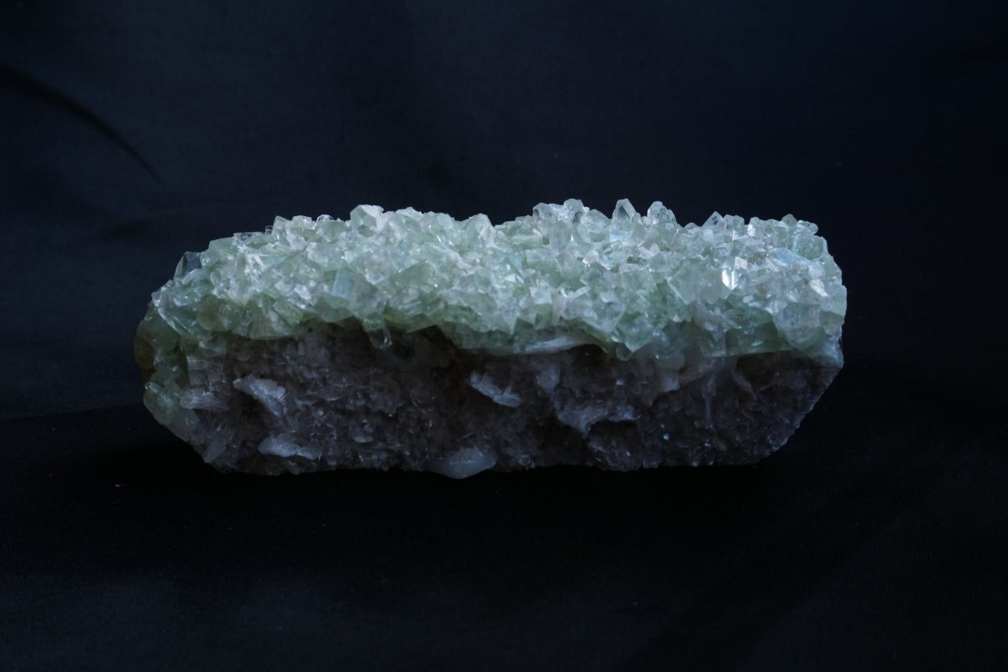 ES-ZM10097 - Green Apophyllite with Stilbite