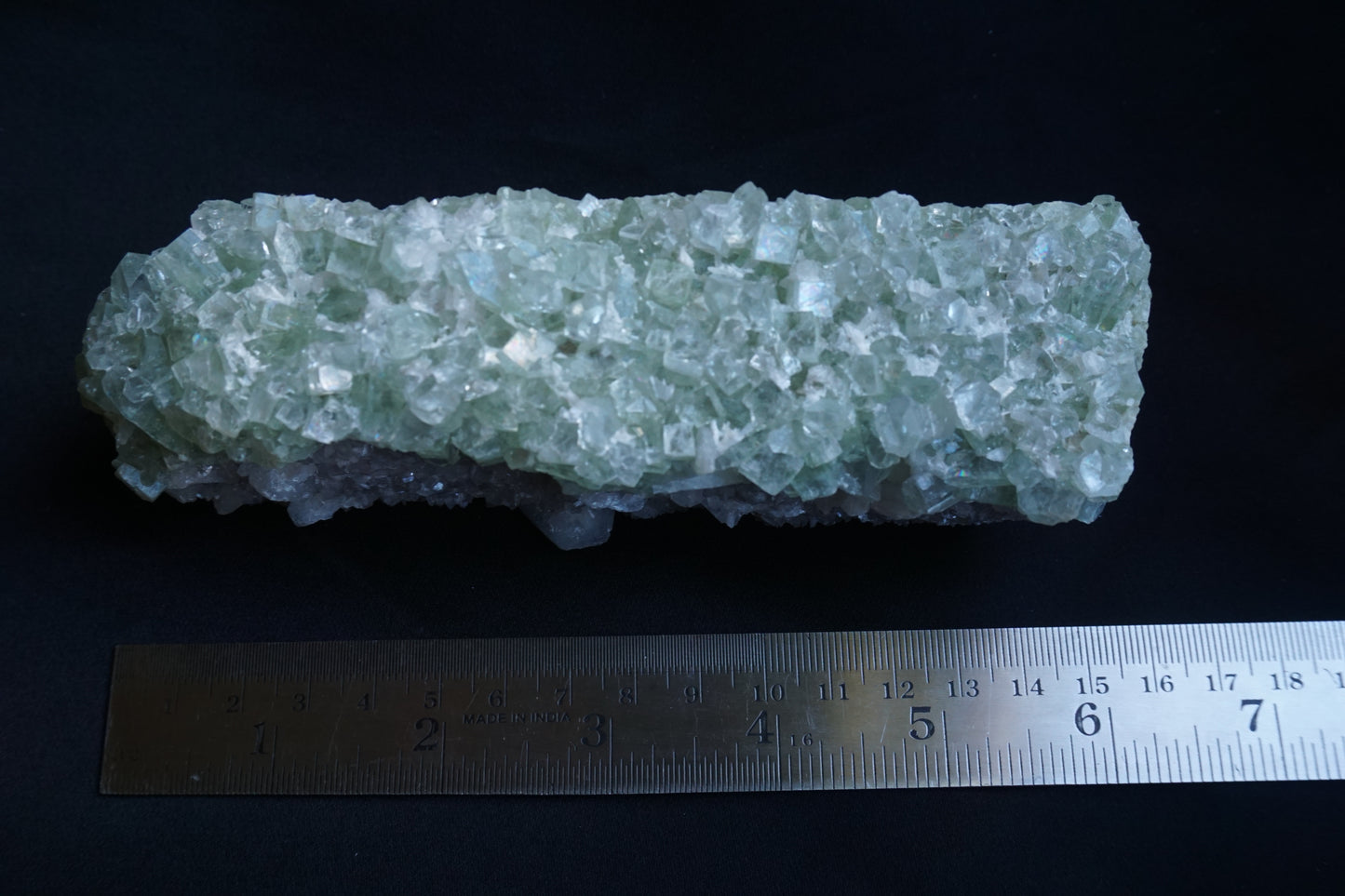 ES-ZM10097 - Green Apophyllite with Stilbite