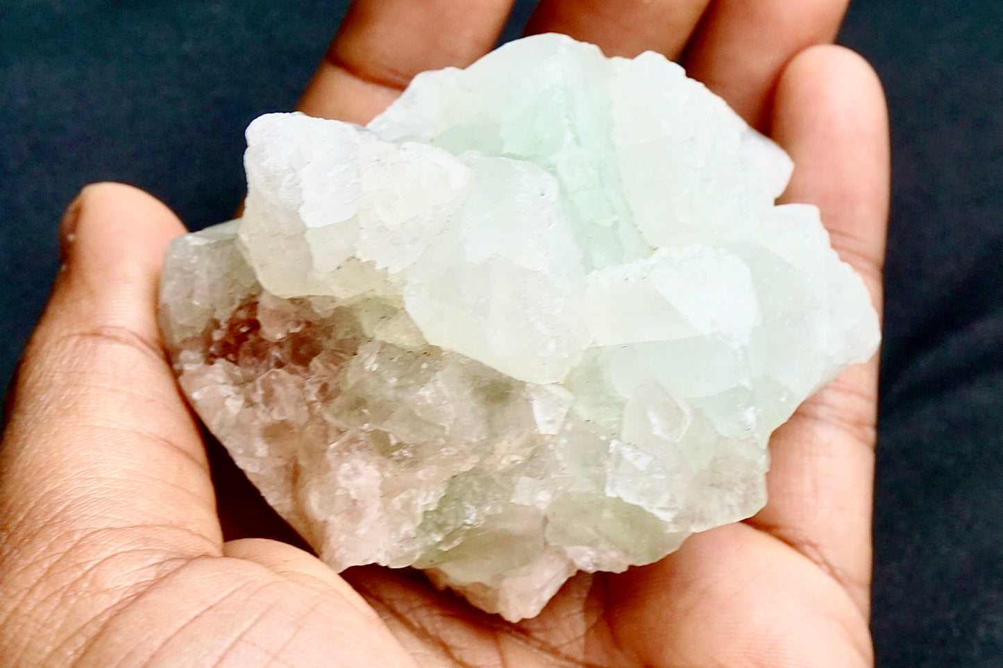 ES-ZM10028 - Green Apophyllite cluster