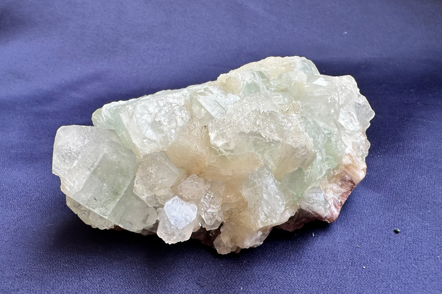 ES-ZM10105 - Green Apophyllite with Stilbite