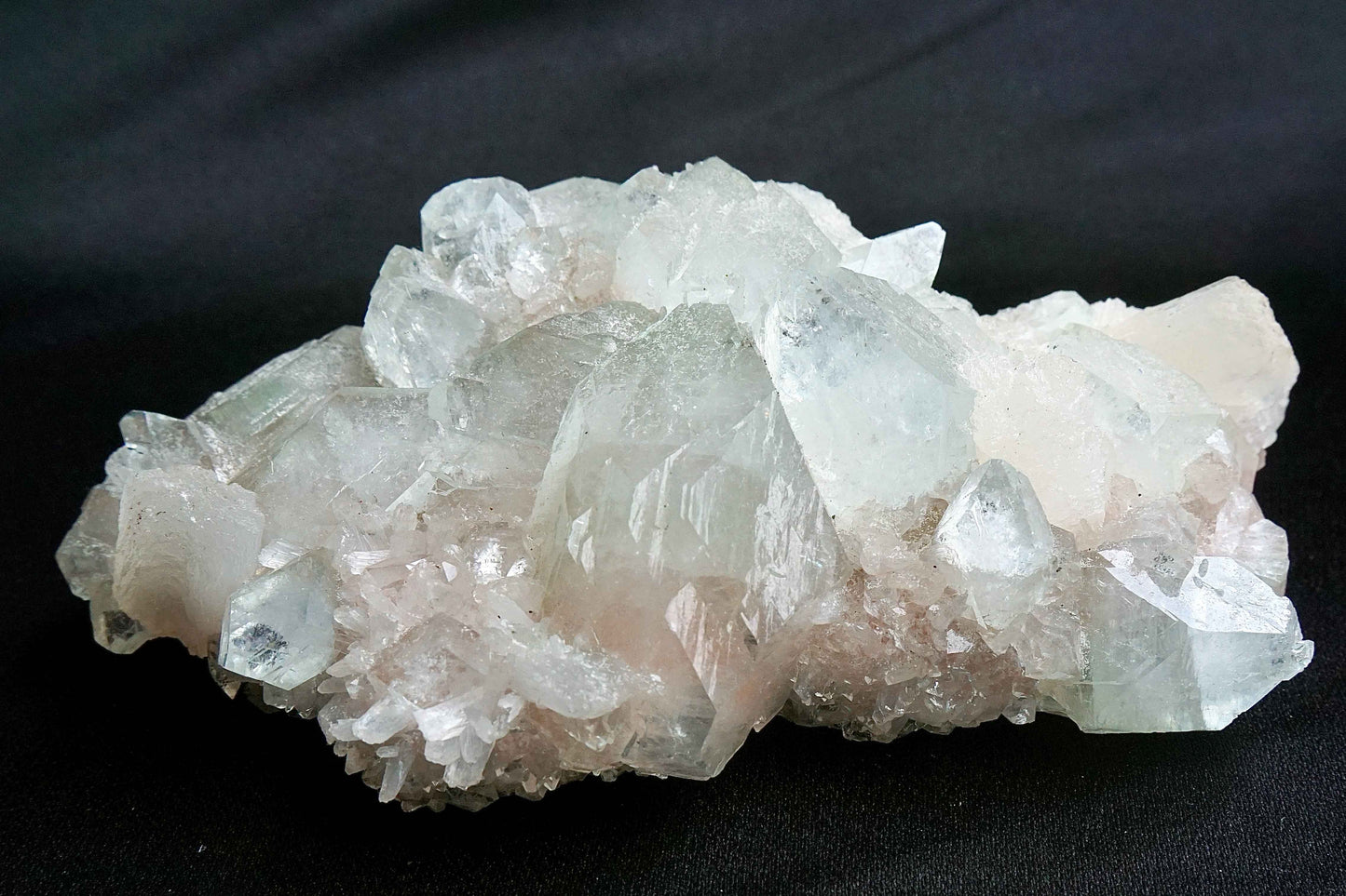 ES-ZM10048 - Pointy Apophyllite with Stilbite