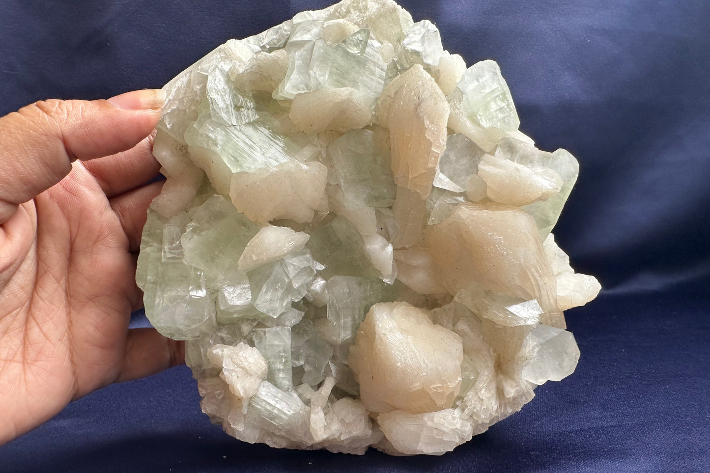 ES-ZM10192 - Apophyllite with Stilbite