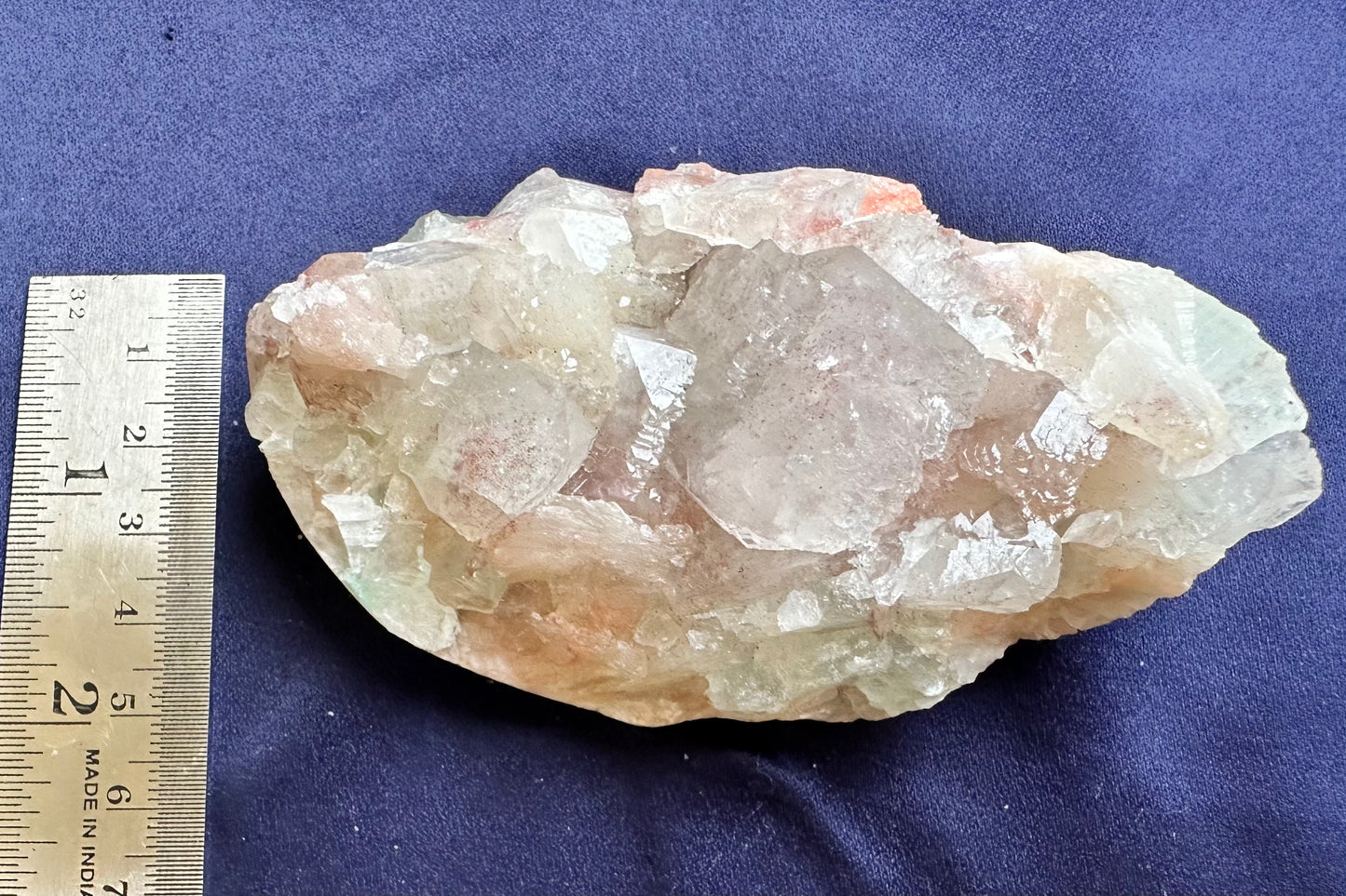 ES-ZM10102 - Shiny Apophyllite with Stilbite