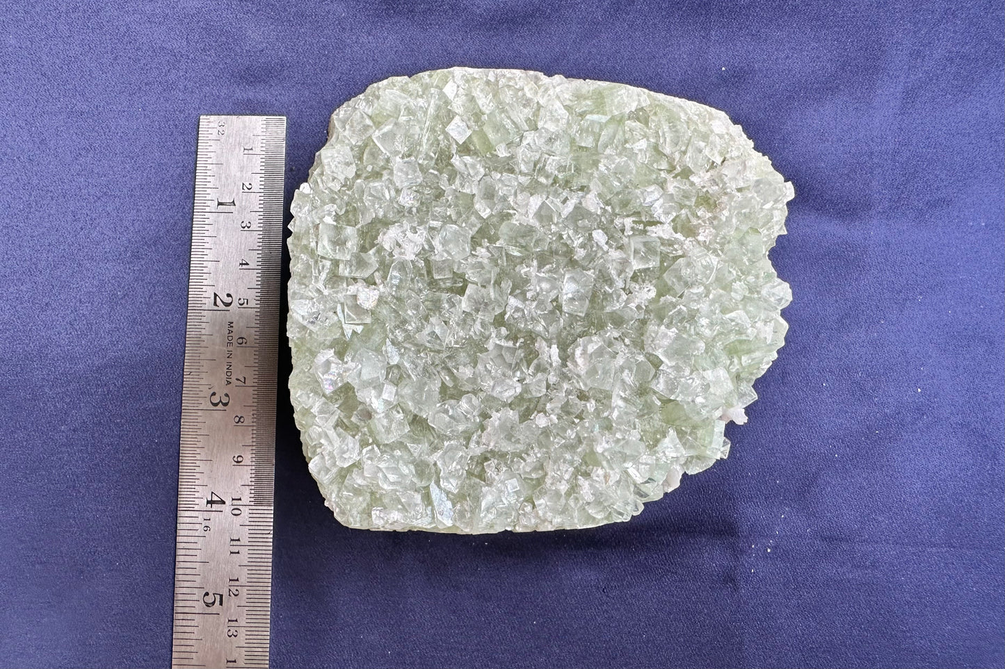 ES-ZM10190 - Green Apophyllite with Stilbite