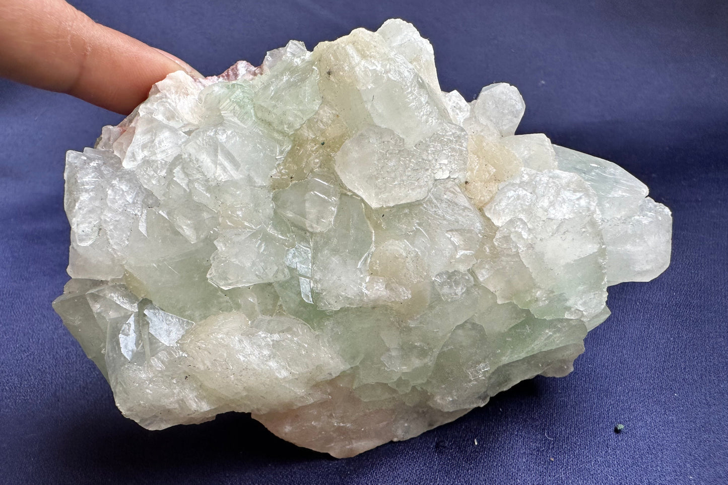 ES-ZM10105 - Green Apophyllite with Stilbite