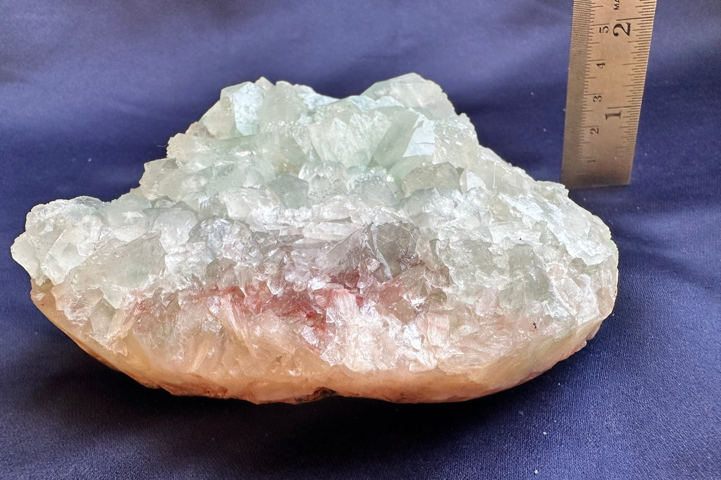 ES-ZM10151 - Green Apophyllite with Stilbite