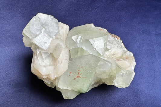 ES-ZM10173 - Green Apophyllite with Stilbite