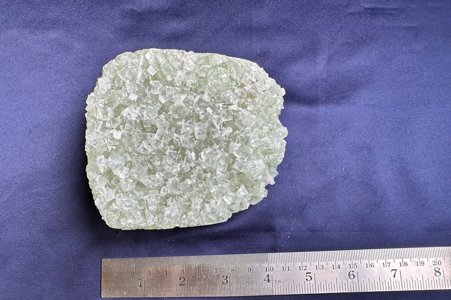 ES-ZM10190 - Green Apophyllite with Stilbite