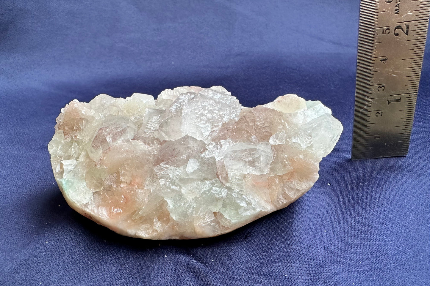 ES-ZM10102 - Shiny Apophyllite with Stilbite