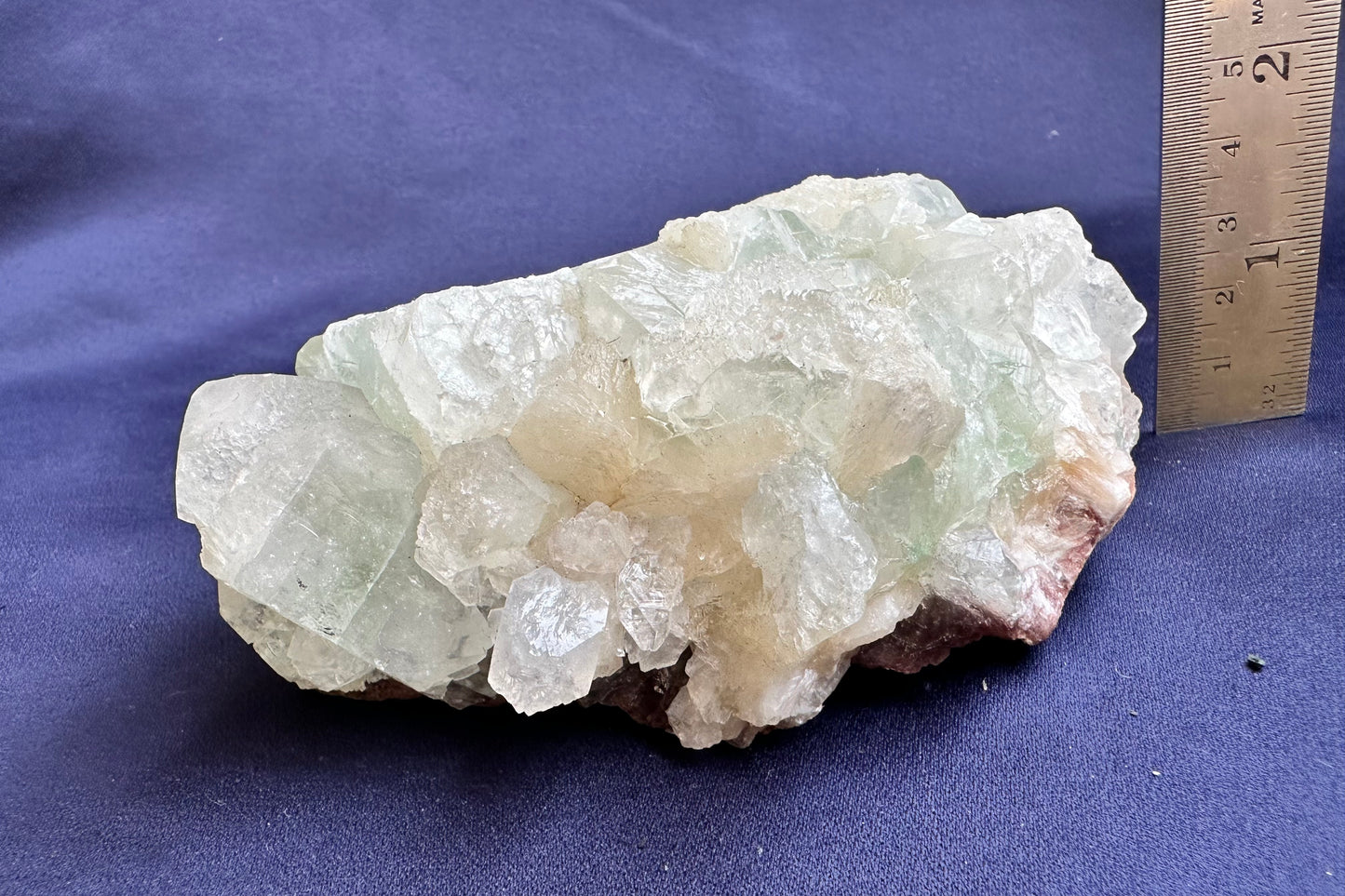 ES-ZM10105 - Green Apophyllite with Stilbite