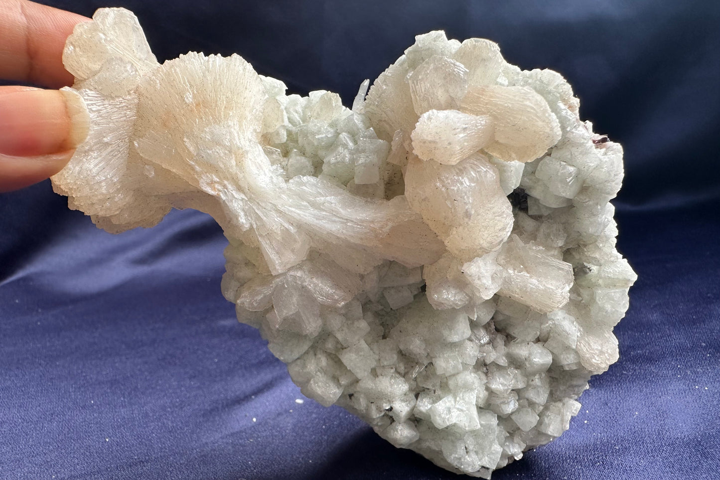 ES-ZM10185 - Apophyllite with Stilbite