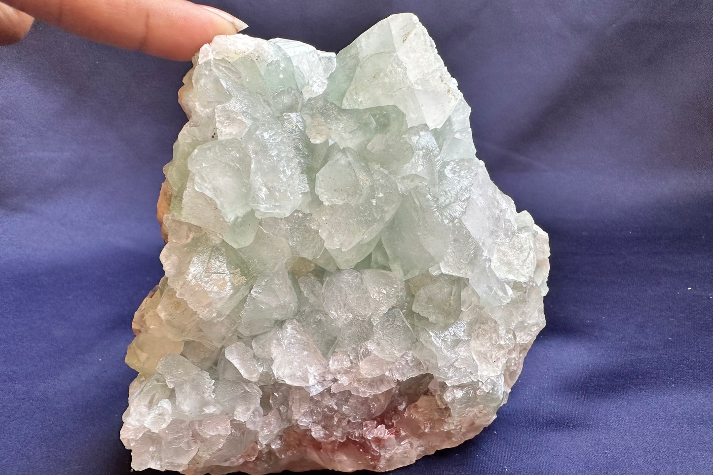 ES-ZM10151 - Green Apophyllite with Stilbite