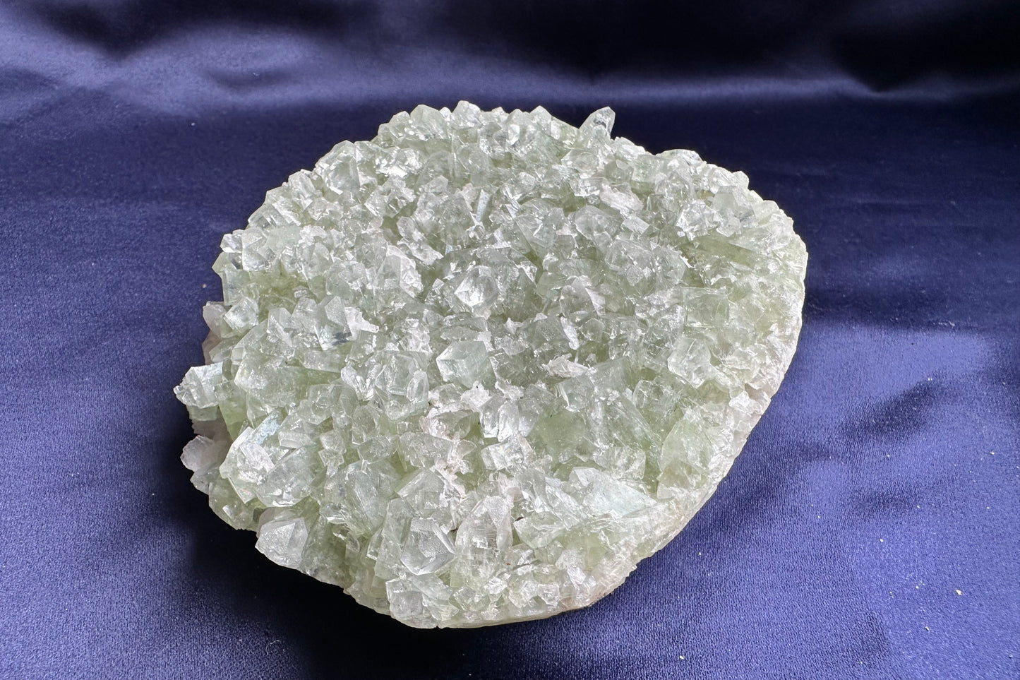 ES-ZM10190 - Green Apophyllite with Stilbite
