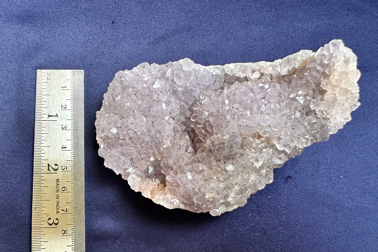 ES-ZM10104 - Light Purple Amethyst with Calcite in back cavity