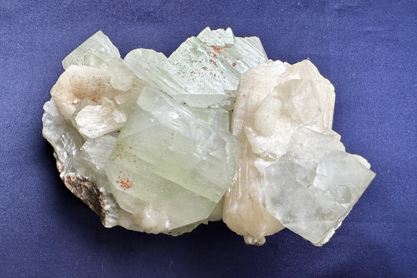 ES-ZM10173 - Green Apophyllite with Stilbite