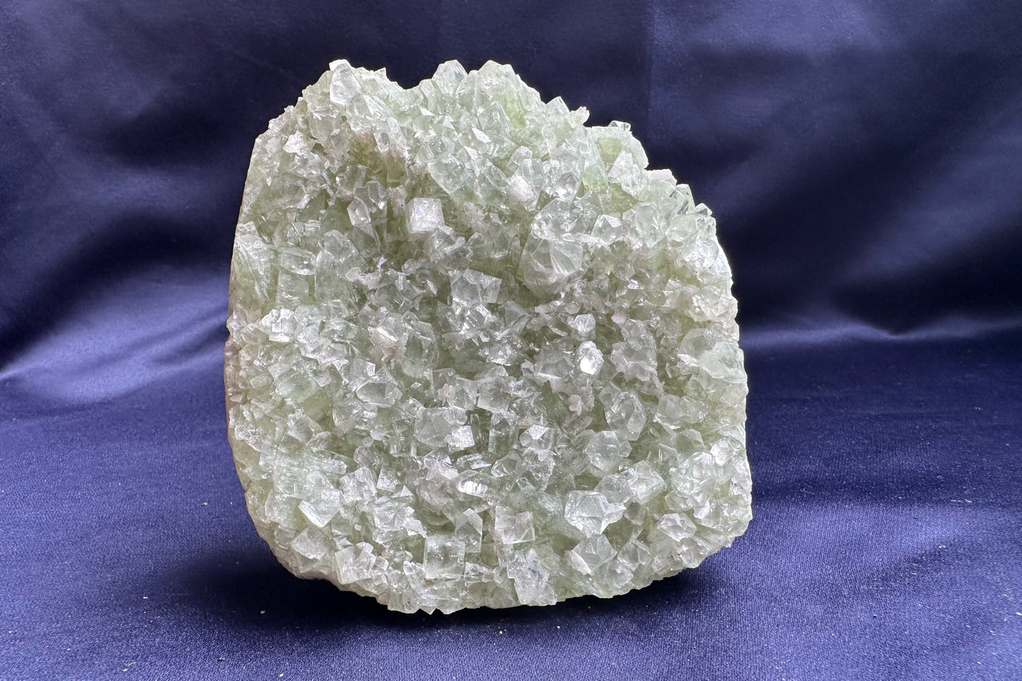 ES-ZM10190 - Green Apophyllite with Stilbite