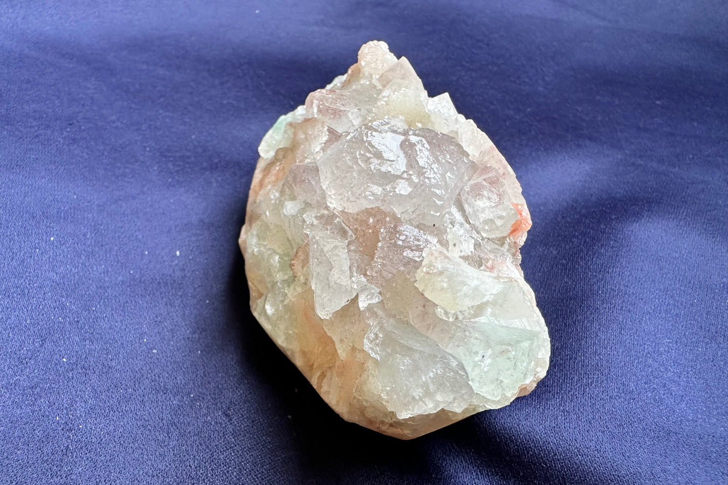 ES-ZM10102 - Shiny Apophyllite with Stilbite