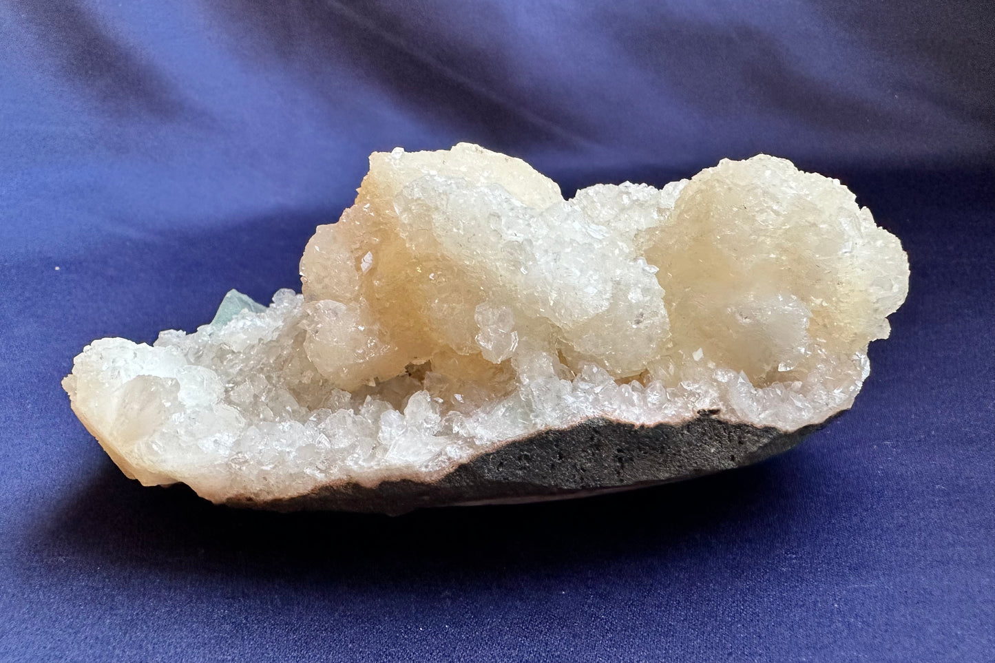 ES-ZM10121- Big Stilbite with Green Apophyllite