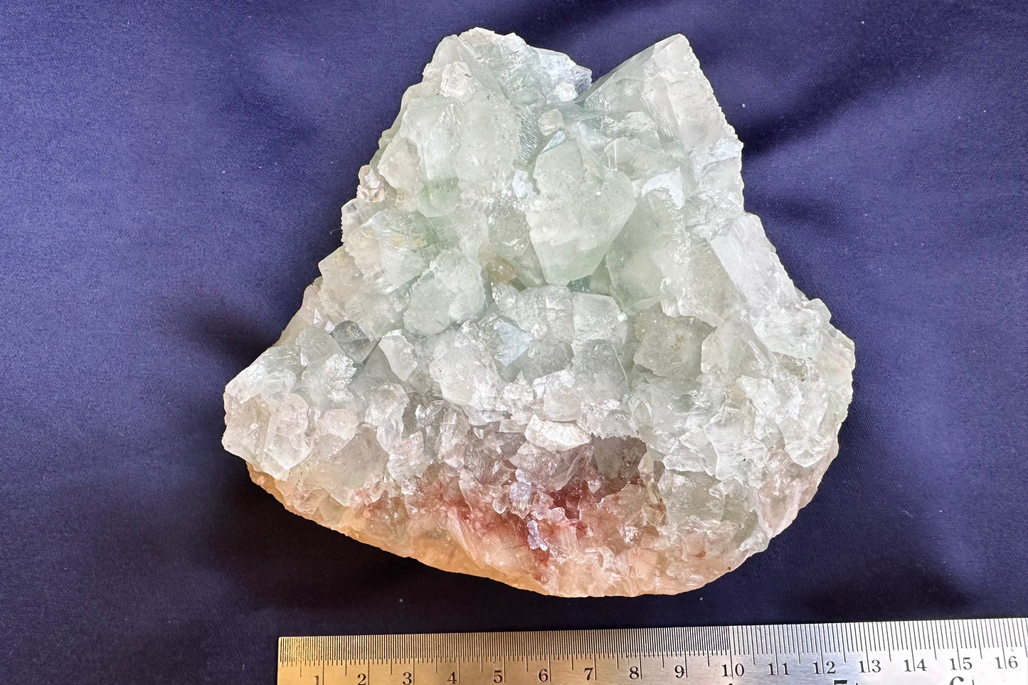 ES-ZM10151 - Green Apophyllite with Stilbite