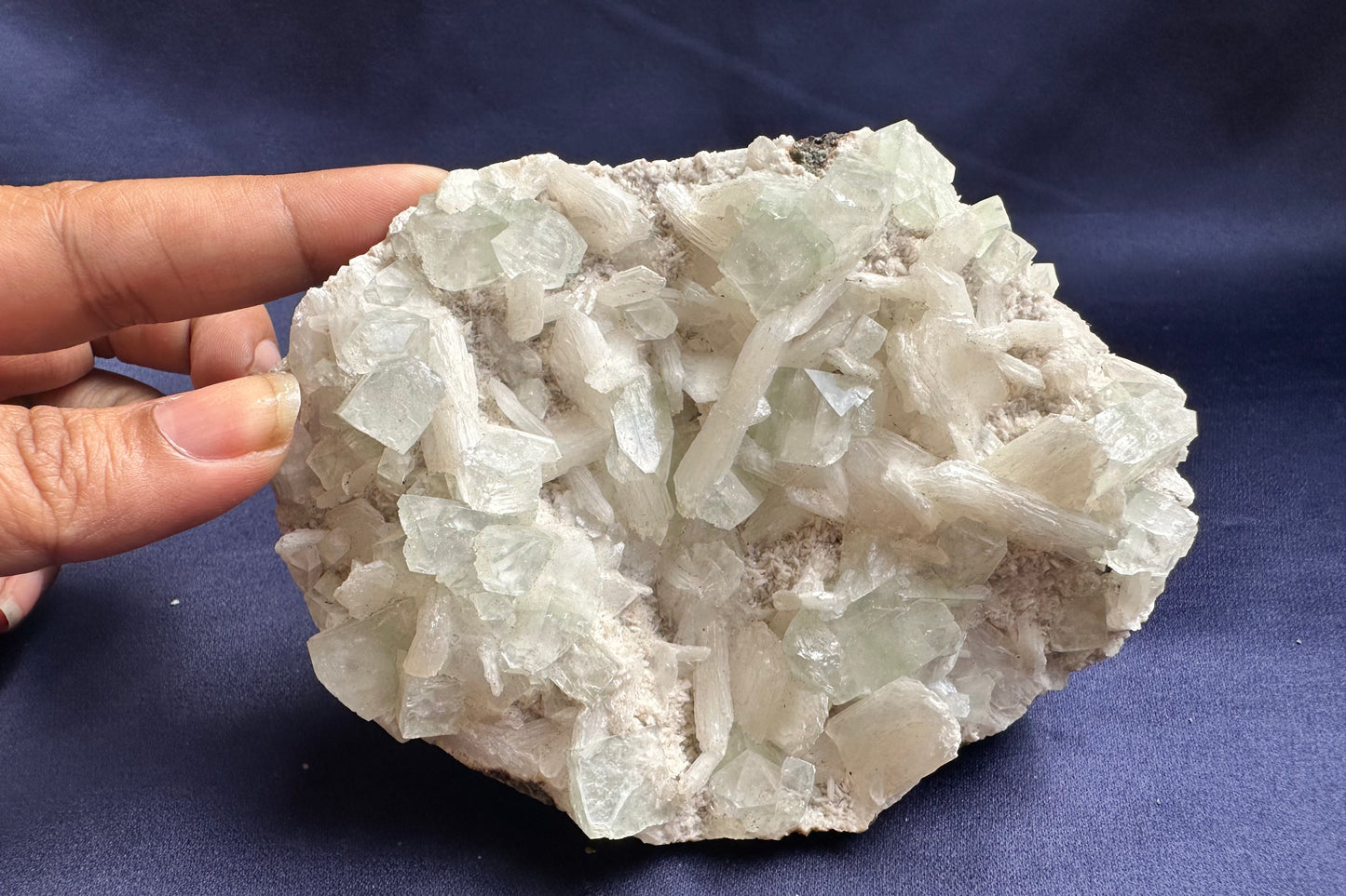 ES-ZM10154 - Apophyllite with White Stilbite