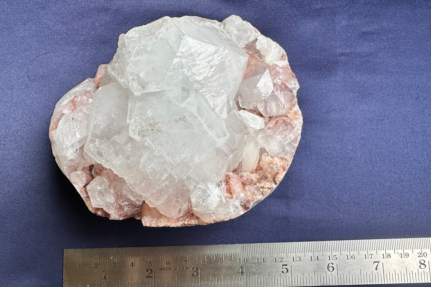 ES-ZM10178 - Huge Apophyllite crystal on Matrix